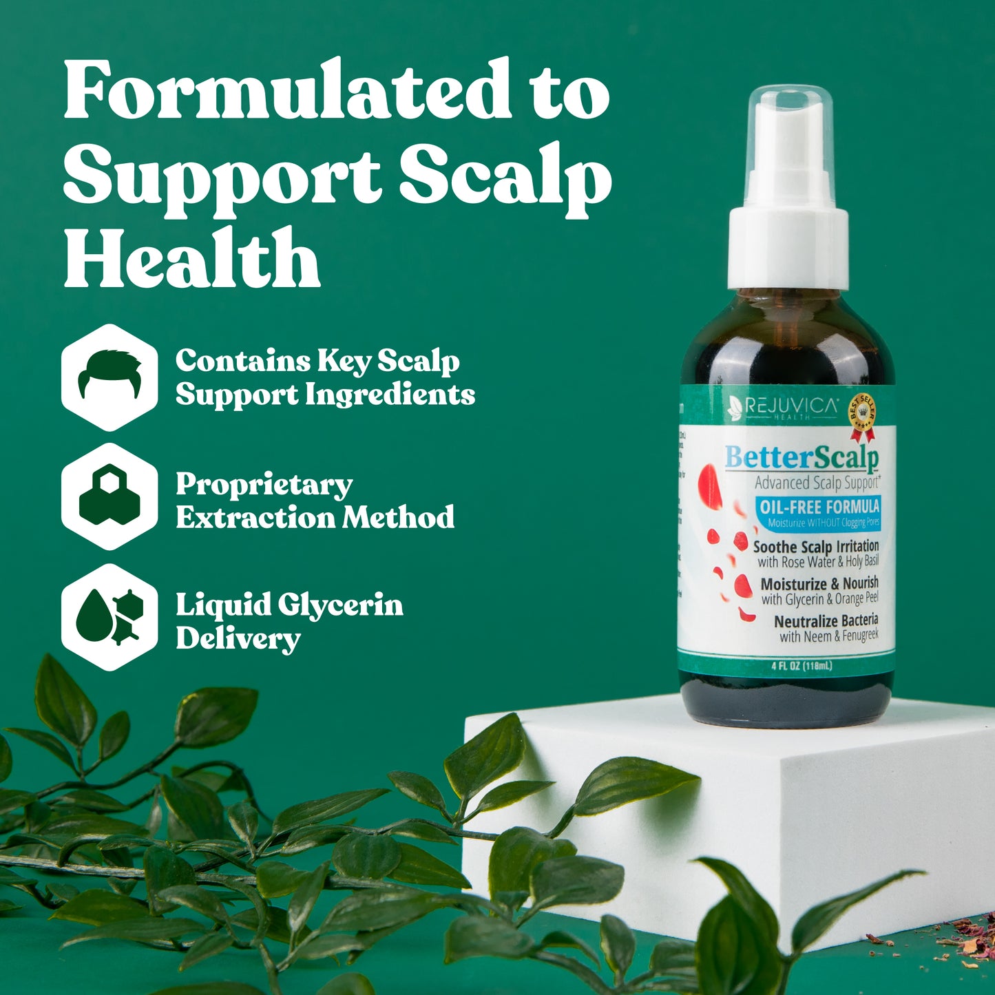 BetterScalp - Natural Scalp Support Remedy