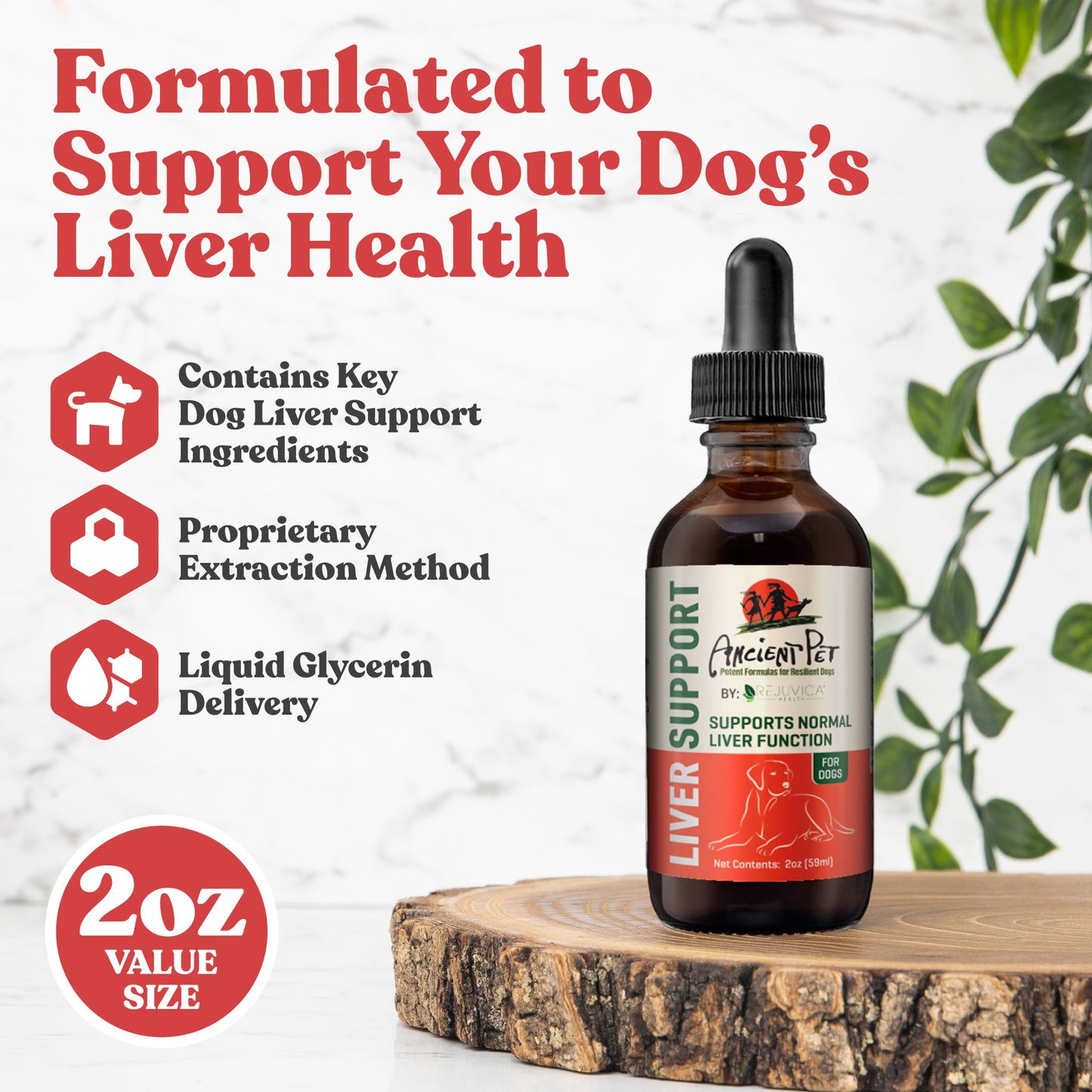 Ancient Pet Liver - Advanced Liver Support Supplement for Dogs