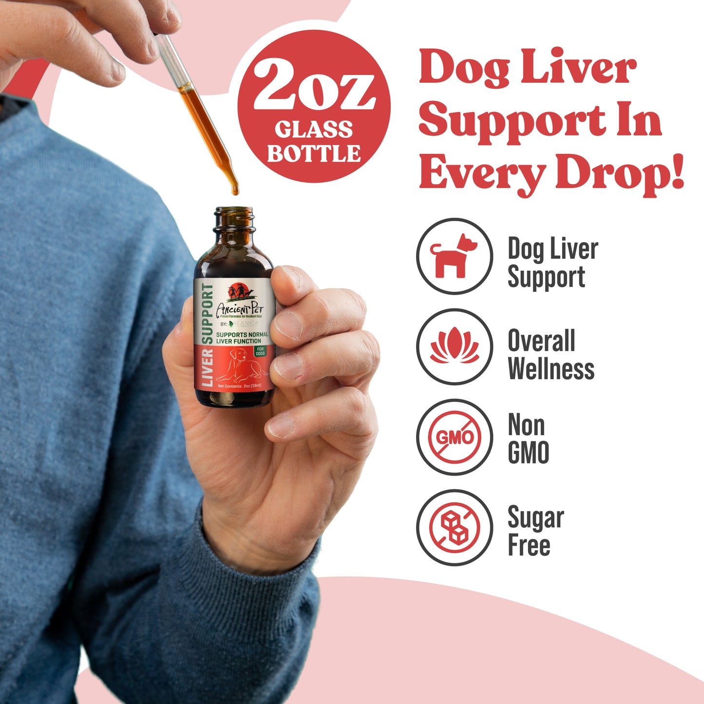 Ancient Pet Liver - Advanced Liver Support Supplement for Dogs